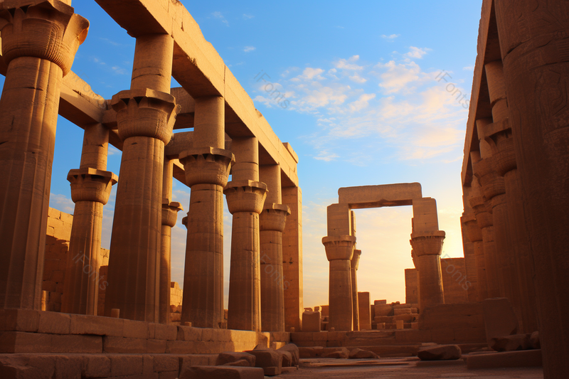 埃及卢克索卡尔纳克神庙标志建筑热门景点,高清,摄影图,摄影图片,图片大全,摄影图免费下载